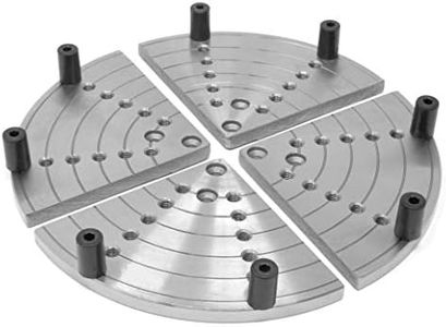 WEN LA432F 8-Inch Flat Lathe Chuck Jaws for Bowl Turning