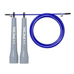 PICSIL High Speed Jump Rope ABS-B, 360 Degree Spin, Double Bearing System, Made of ABS, Home Workout, Boxing, Fitness & Conditioning, Adaptable for Men, Women and Children