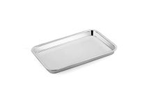 Luxuria Jonty Stainless Steel DEEP Tray Square for Cake Sweet Pastry Muffins Camping, Events & Every Day Use Kitchenware in Various Sizes (36 x 26)