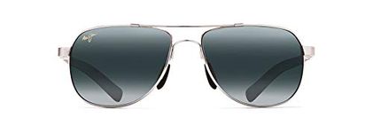 Maui Jim Sunglasses | Men's | World Cup 266-02MR | Matte Black Rubber Wrap Frame, Polarized Neutral Grey Lenses, with Patented PolarizedPlus2 Lens Technology