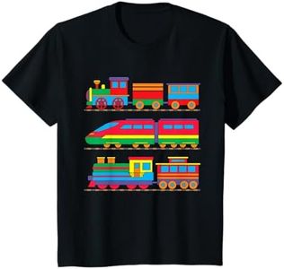 Bambino Ferrovia Bambini Locomotiva Treni A Vapore Locomotiva Diesel Maglietta