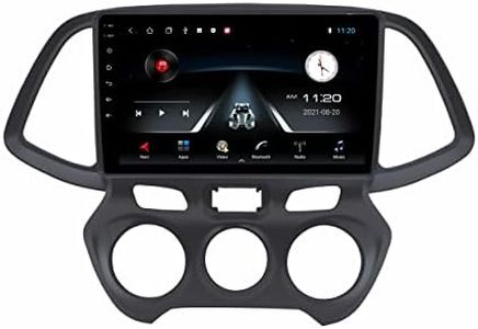 Bassoholic 9 Inches Advanced Car Radio Receiver Android System for Hyundai New Santro with 2GB/32GB RAM & ROM, Gorilla Glass/Full HD Display/WiFi/GPS/Steering Wheel Connectivity and HD Parking Camera