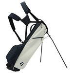 TaylorMade Golf FlexTech Carry Stand Bag, 2024, Ivory- Dark Navy