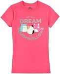 Squishmallows We All Dream of Squishmallows Youth Girl Pink T-shirt-XS