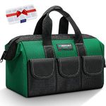 WINHUNT Tool Bag, Green, 31 cm/12 Inches, Made of 1680D Polyester, Ideal for DIY and Craftsmen (12 Inches)