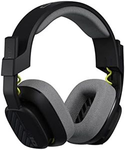 Logitech A10 Gaming Headset Gen 2 Wired Over-Ear Headphones with flip-to-Mute Microphone, 32 mm Drivers, for Xbox Series X|S, Xbox One, Nintendo Switch, PC, Mac & Mobile Devices - Black