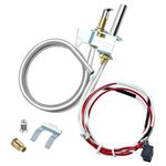 FETIONS 100112330 Water Heater Pilot Assembly, Replace 9007876 9007877 300 301 Series Gas Thermopile for Water Heater Parts, Compatible with Whirl-pool, A.O.Smith,Ken-more,State, American,Reliance