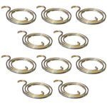 Northern DIY Door Handle Springs 2.5-Turn Coil, 2mm Thick, 27.5mm Diameter (Pack of 10)