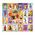 Gifts for Kids, World Cup Football Star Card, UEFA Champions League Gold Foil Cards, Soccer Card Packs Collection Cards ，No Repeat, Not Original