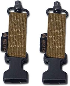 S2Delta USA Made Sling Connector Assessory (Coyote Tan, Push Button Swivel)