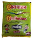 Aam Pachan Chatpati Goli- Dry Mango Candy, Pack of 2 x 30 sachets, 60 Sachets, Tasty Healthy Churan Delicious - Best for Kids, Men, Women - 90's Candy - Helps with acidity, gas and indigestion