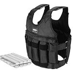 Adjustable weighted vest with weigh