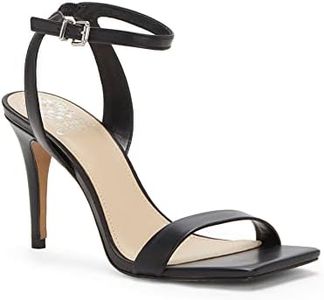 Vince Camuto Women's Saprenda Heeled Sandal, Black, 9.5