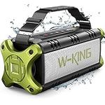 W-KING Bluetooth Speakers, 90W Peak 50W RMS Portable Bluetooth Speaker wireless Loud, IPX6 Waterproof Outdoor Speaker Large Sound, Bass Speaker Bluetooth 5.0, 40H Playtime, Party BBQ Park Travel Home