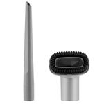 Cabiclean 2 Pack Crevice Tool and DUST Brush Compatible with Shark Navigator Lift-Away Vacuum Cleaner Models NV350, NV352, NV355, NV356E, Replace Part # 112FFJ