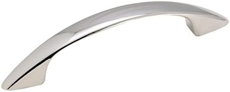 Amerock | Cabinet Pull | Polished Chrome | 3 inch (76 mm) Center to Center | Everyday Heritage | 10 Pack | Drawer Pull | Drawer Handle | Cabinet Hardware