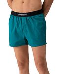 DAMENSCH Men's Cotton Boxers (Pack of 1) (Dam-SLD-SBX-HB-M_A.Havana Blue_M)