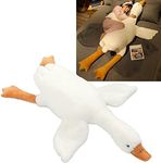 Kangmeile 50-190CM Huge Goose Plush Toys Big Duck Doll Soft Stuffed Animal Sleeping Pillow Cushion for Kids and Girls(190cm)