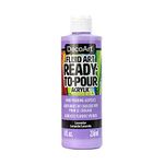 Deco Art DFA-16 DecoArt FluidArt Ready-to-Pour Acrylic Paint 8oz-Lavender