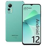 Ulefone Note 14 Phones Unlocked, Android 12 OS, 6.52” Screen Unlocked Cell Phone 4500mAh Battery 3GB+16GB 128GB Extension, 8+5MP Camera 4G Dual SIM 3-Card Slots, US Version Mobile Phone- Green