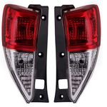 K D Tail light/Back light assembly suitable for Toyota Innova CRYSTA (Left & Right Side) 2016-Present | Halogen | For car