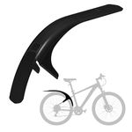 Mudhugger Bike Mudguard - MK2 Medium Rear Mud Guard for Mountain Bike. 27.5" & 29" Full Suspension MTB. Fixings Included. Suitable Mudguard Cycling, Racing, Mountain & Hybrid Road Bikes