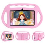 Veidoo Kids Tablet, 7 inch Android Tablet, 2GB+32GB, WiFi, IPS Screen, Children Tablet with Parental Control, Google Plays, Games, Learning Educational Tablet for Toddlers(Pink)