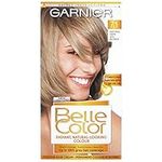 Garnier Belle Color 7.1 Natural Dark Ash Blonde Permanent Hair Dye, Multi-tonal, Natural-looking Hair Colour with 98% Natural Origin Nourishing Conditioner