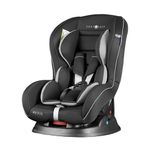 Cozy N Safe Nevis Group 0+1 Car Seat 0-18kg, Rear & Forward Facing, 5 Point Harness, Reclining Baby Toddler Car Seat, Side Impact Protection, Birth to 4 Years (Black/Grey)