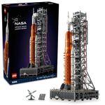 LEGO Icons NASA Artemis Space Launch System, Home and Office Décor, Space Gift for Adults, DIY Model Building Kit, Fun Project for Adults, Includes an Orion Capsule and Launch Tower, 10341