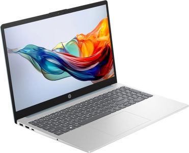 HP 15.6" Laptop – AMD Ryzen 5, 16GB RAM, 1TB SSD, FHD, Silver, Windows 11