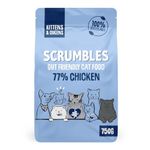 Scrumbles Complete Dry Kitten Food, Gluten Free Recipe, 750g,package may vary