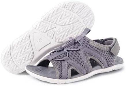 Hike Footwear HF BareSandals II – Ergonomic Footbed Minimalist Barefoot Sandals, Smart Summer Daily Wear, Ultra-Lightweight Walking Shoes, Unisex Dark Ash
