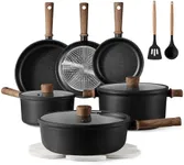 CAROTE 16pcs Pots and Pans Set Non 