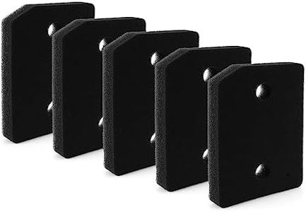 5 Pack 9164761 Miele Dryer Base Filter Replacement for all Miele T1 Heat Pump Tumble Dryers. Foam Filters - Non-Vacuum Compression Packed