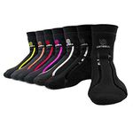 Sanabul New Item Foot Grip Socks for Men & Women | MMA, Kickboxing, Wrestling, Pilates, Yoga Anti Slip Socks, Non Slip Socks, Black, Large/X-Large