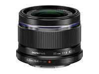 Olympus M. Zuiko 25mm f1.8 Interchangeable Lens (Black)