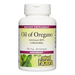 Natural Factors - Oil of Oregano 180mg, 60 Softgels