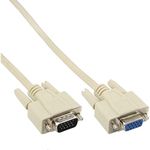 InLine 17737 VGA Extension 15-Pin HD Male/Female 1 m