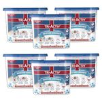 Tri-Activ Moisture Absorber | Absorbs upto 600ml Each | Pack of 6 | Dehumidifier for Room Moisture | Air Freshener & Humidity Absorber for Wardrobe, Toilet & Car | Prevents Mould, Fungus, Odour| Ocean