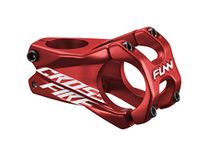 Funn Crossfire Mountain Bike Stem with 31.8mm Bar Clamp - Durable and Lightweight Alloy Bike Stem for Mountain Bike and BMX Bike, Length 50mm stem (Red)