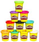 Play-Doh Modeling Compound 10-Pack Case of Colors, Non-Toxic, Assorted, 2 oz. Cans, Ages 2 and up, Multicolor (Amazon Exclusive)