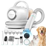 Neakasa P1 Pro Pet Grooming Kit & Vacuum Suction 99% Pet Hair, Professional Grooming Clippers with 5 Proven Grooming Tools for Dogs Cats and Other Animals