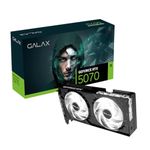 Galax GeForce RTX 5070 1-Click OC 12GB GDDR7 GPU Overclockable Graphics Card | DLSS 4, Ray Tracing, PCIe 5.0 | 192-bit, 28Gbps, 8K | HDMI 2.1b & DP 2.1b | Dual 92mm Fans | LED Lighting Effects - Black