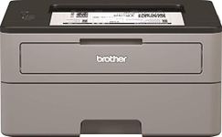 Brother HL-L2310D Mono Laser Printer - Single Function, USB 2.0, 2 Sided Printing, 30PPM, A4 Printer, Small Office/Home Office Printer, Light Grey/Black