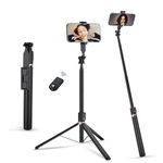 Polarduck Selfie Stick Phone Tripod Stand: 178cm 70" | 3 in 1 Selfie Stick Tripod for iPhone with Wireless Remote and Phone Holder Compatible with iPhone 15 14 13 12 11 | Samsung | Huawei | Gopro