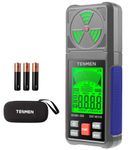 TESMEN Hound-200 EMF Meter: A 3-in-1 Solution for Electromagnetic Field Radiation Detection - Suitable for Home & Outdoor EMF Inspections, WiFi Signal, Microwave, and Ghost Hunting - Blue