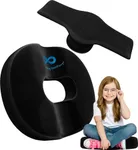 Everlasting Comfort Donut Pillow for Hemorrhoids, Tailbone Pain Relief Cushion - 2-in-1 Hemorrhoid Pillow & Seat Cushion - Memory Foam Donut Pillow for Tailbone Pain - Butt Pillow & Butt Cushion