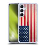 Head Case Designs Flag of the United States of America USA Vintage Flags Soft Gel Case Compatible With Samsung Galaxy A55 5G