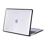 BlueSwan Case compatible for Macbook Air 13 inch M1 A2337 A2179 A1932, Released in 2021 2020 2018, Anti-rupture TPU Frame + PC Matte Anti-fingerprint Protective Cover - Frosted Clear